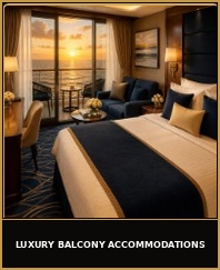 Luxury Balcony Accommodations